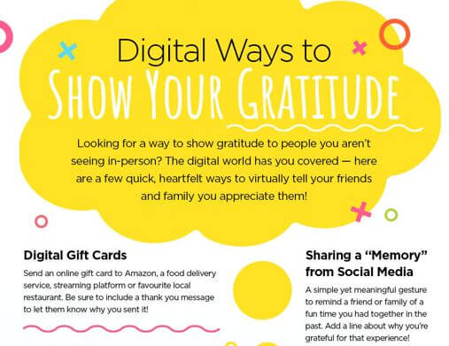Digitial Gifts To Show Your Gratitude